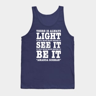 Amanda Gorman Quotes Tank Top